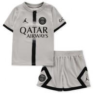 Paris Saint-Germain Fotballklær Bortedraktsett Barn 2022-23 Kortermet (+ korte bukser)